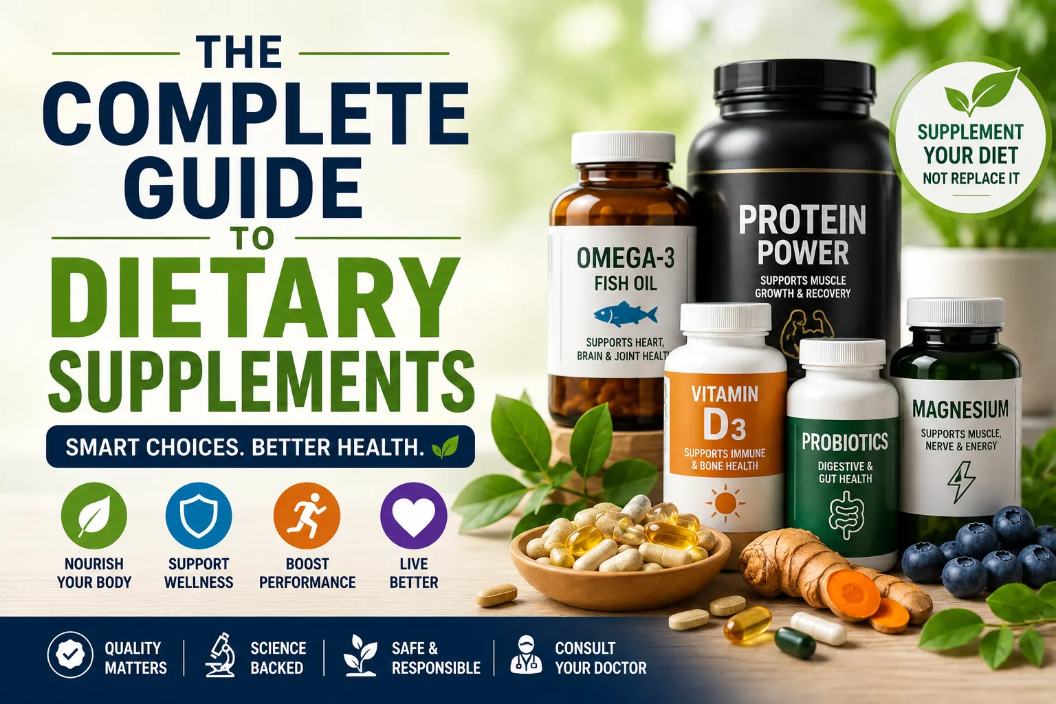 The Complete Guide to Dietary Supplements